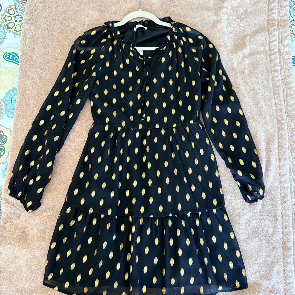 Stylish Black and Gold women’s Dress